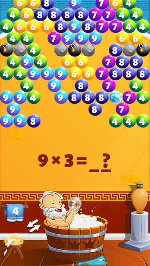 Bubble Genius: Multiplication Table Math Game. Have Fun, Lea(圖4)-速報App