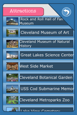 Cleveland Offline City Travel Guide screenshot 3