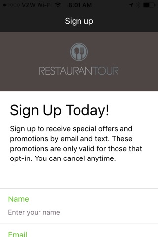 Restaurantour by Fusion Cloud Marketing screenshot 2