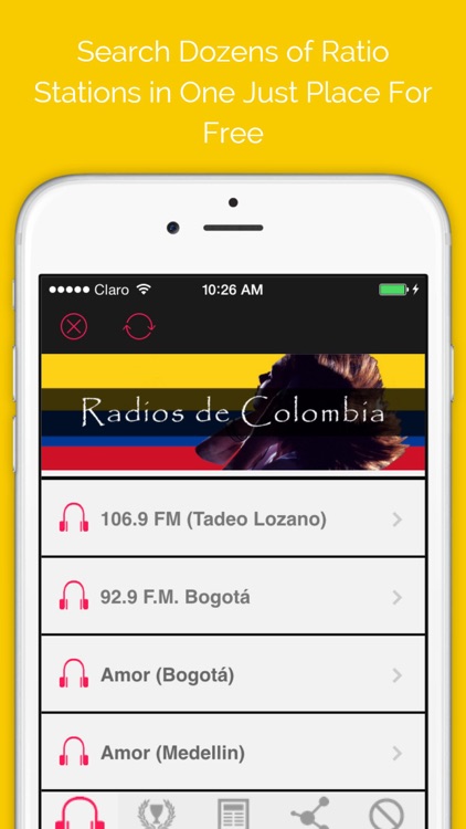 'A Colombia Radio Stations Online: The Best Internet Radios in AM and FM with all kind of music