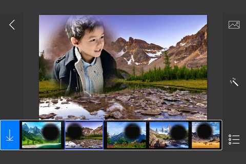 Mountain Photo Frames - make eligant and awesome photo using new photo frames screenshot 3