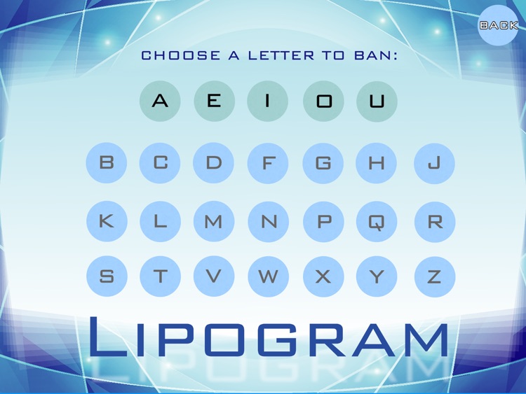 Lipogram