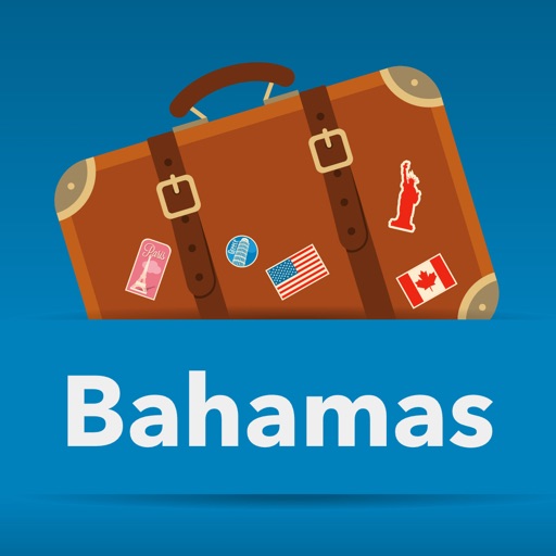 Bahamas offline map and free travel guide icon