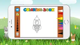 Game screenshot World Rocket Coloring Book for Kids Game Free hack