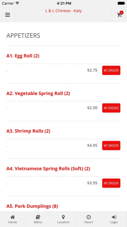 L & L Chinese - Katy Online Ordering