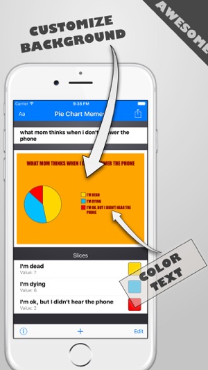 Pie Chart Meme Creator - The easiest way to make a meme(圖4)-速報App