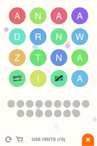 Flagbubbles! - Country Flag Word Whizzle Ruzzle Bubble Games screenshot 2