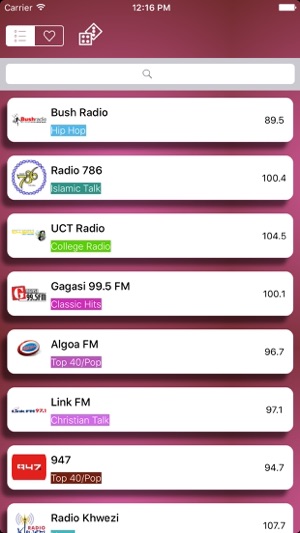 Radio South Africa -  AM | FM radio stations free(圖4)-速報App