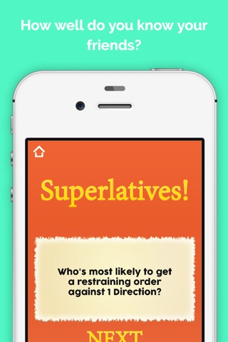 Superlatives! - Brand New College Drinking Game screenshot 2