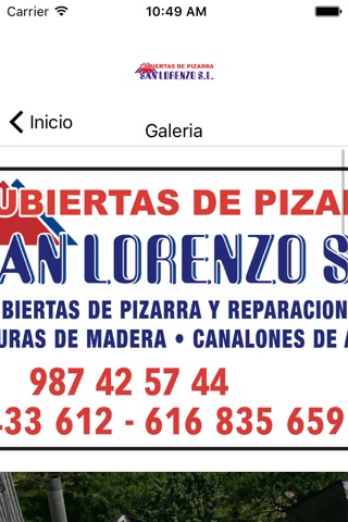 CUBIERTAS DE PIZARRA SAN LORENZO screenshot 4