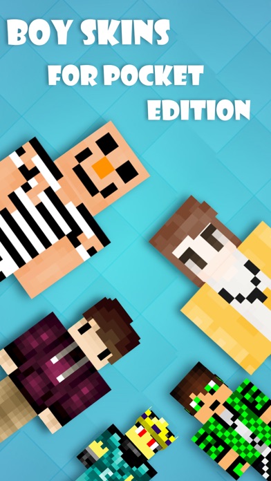 Best Boy Skins - Texture collection for MineCraft Pocket Editionのおすすめ画像1