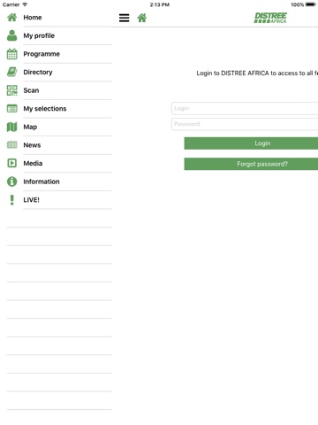 DISTREE AFRICA for iPad screenshot 2