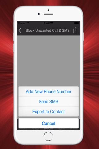 iBlacklist - Contacts pro. screenshot 3