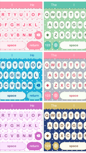 Cute Keyboard - Cupcake: Sweet keyboard themes for girls(圖3)-速報App