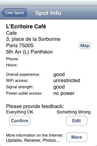 Paris Free WiFi screenshot 3