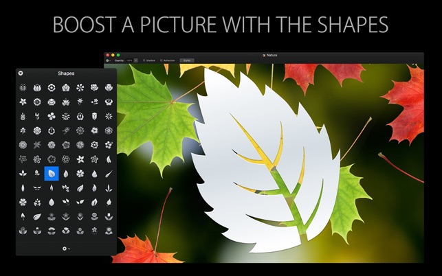 Shapes for Pixelmator