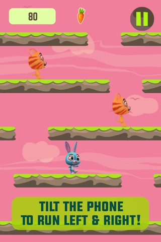Speedy Bunny: Funny Rabbit Sky Climber screenshot 2
