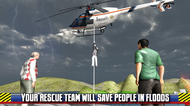 911 Rescue Helicopter Flight Simulator - Heli Pilot Flying Rescue Missions screenshot-3