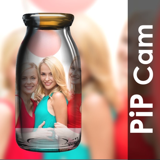 Awesome PiP camera effects & photo touch editor plus collage art frames maker icon