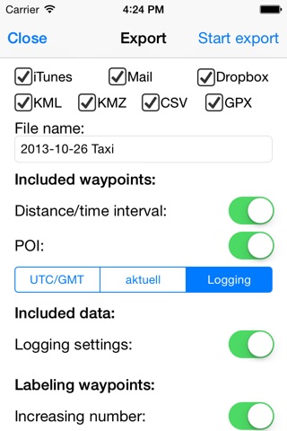 GPSLogbook - Your GPS Logger screenshot 3