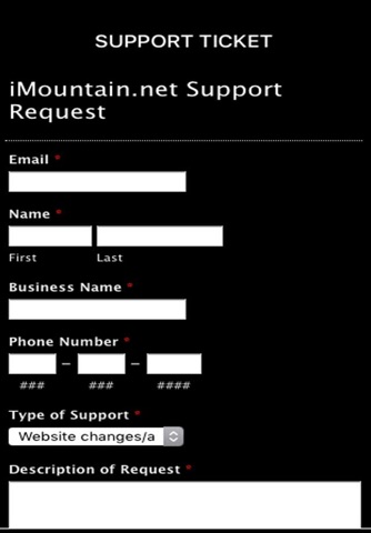 iMountain.net Support Portal screenshot 3