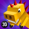 Cube Dino City Rampage 3D Full
