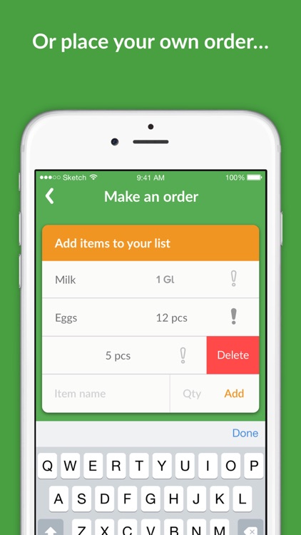 Buy For Me App - Delivery Food, Alcohol, Groceries screenshot-3