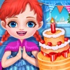 Ice Princess Birthday Makeover - Freeze Fever! Girls Cake Party Salon Game