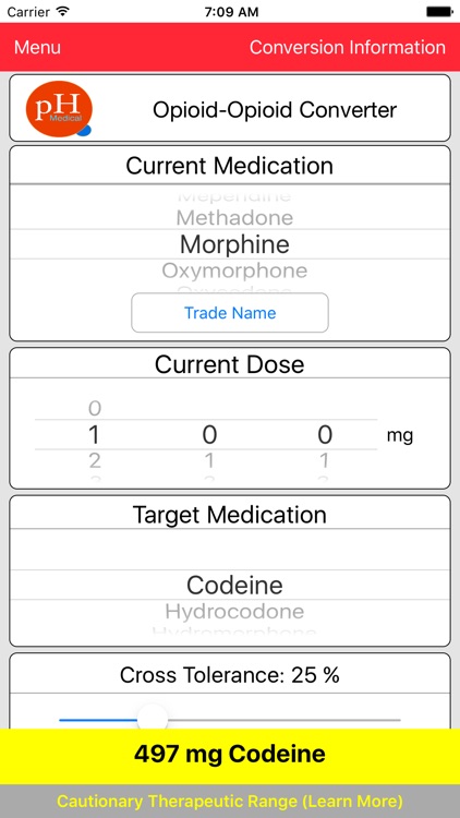 pH-Medical Opioid Converter screenshot-3