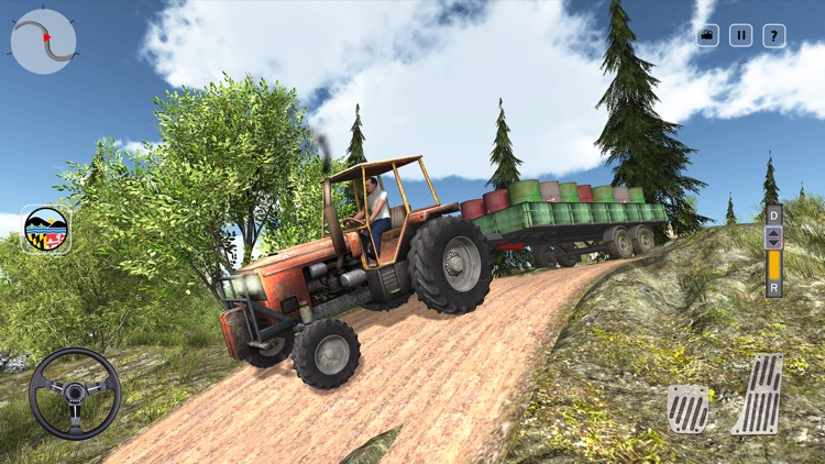 Offroad Farming Tractor Cargo screenshot-4