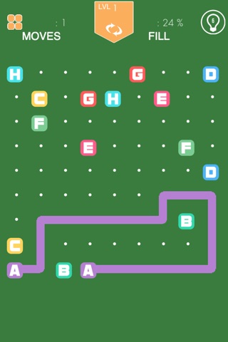 Match The Letters Pro - awesome dots joining strategy game screenshot 2