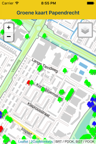 Groene kaart Papendrecht screenshot 2