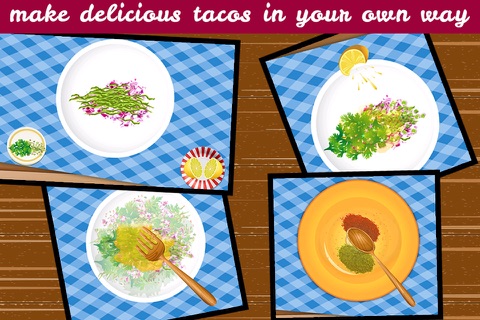 Mexican Cooking Mania - Tacos Maker Kids Food Games screenshot 3