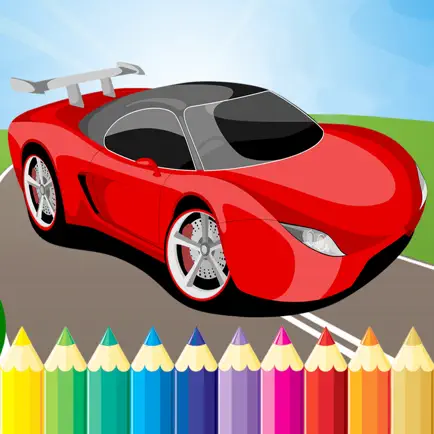 Super Car Coloring Book - Vehicle drawing for kid free game, Paint and color games HD for good kid Cheats