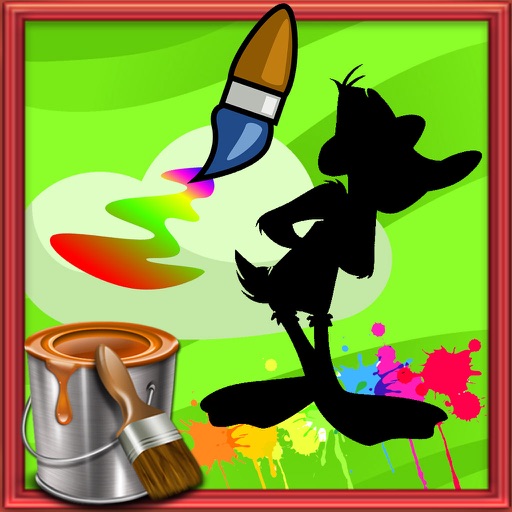 Painting App Game Daffy Duck Cartoon Edition icon