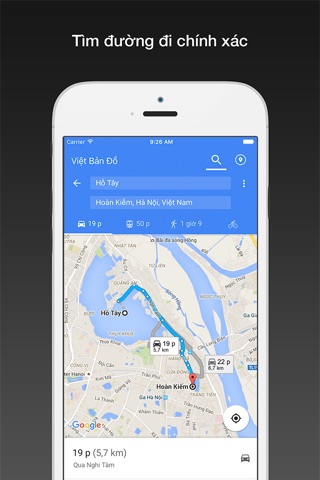 Việt bản đồ for Google Maps Pro screenshot 2