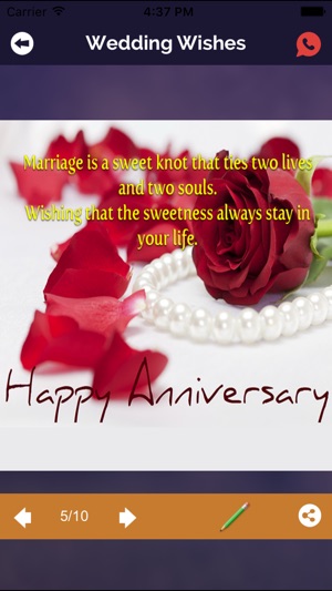 Wedding Anniversary Wishes :Create Ecards Add Text(圖3)-速報App