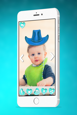 Baby Costume Dress Up – Photo In Hole Montage And Face Edit.or With Cute Sticker.s screenshot 2