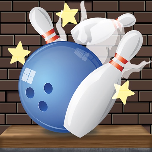 Falling Bowling Icon