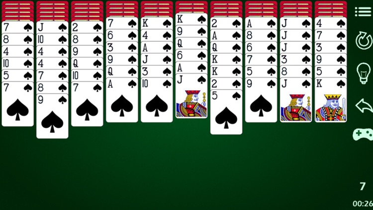 Spider Solitaire Classic Game screenshot-3