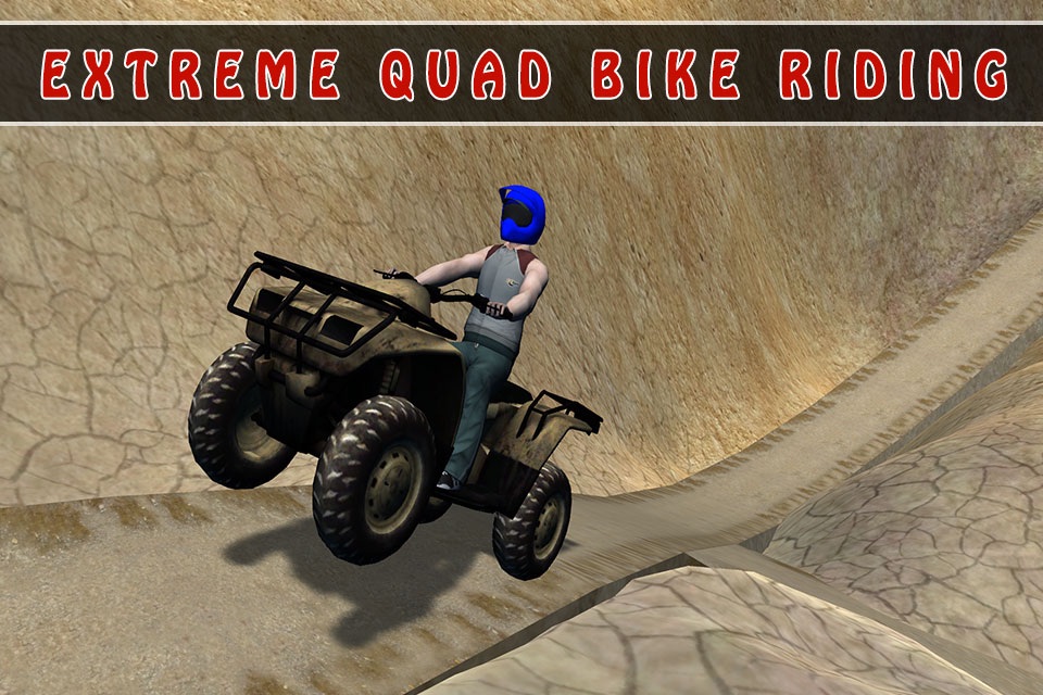 Quad Biking Hill Simulator – 4x4 dirt bike riding & racing simulation game screenshot 3