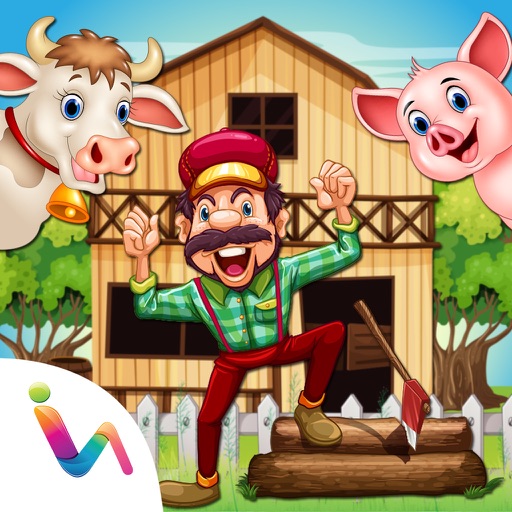 Farm House Builder - Build a Village Farm Town! Icon