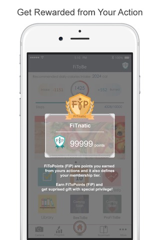FiToBe Lite- 健康瘦身與增重&卡路里管理 screenshot 4
