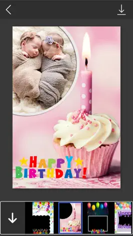 Game screenshot Birthday Greeting Cards - Instant Frame Maker & Photo Editor mod apk