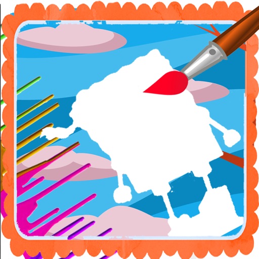 Coloring For Kids Game Spong Bob Edition icon