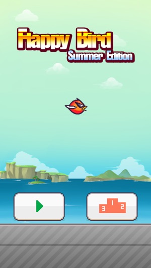 Flappy Summer Edition - Remake of Impossible Bird Game(圖1)-速報App