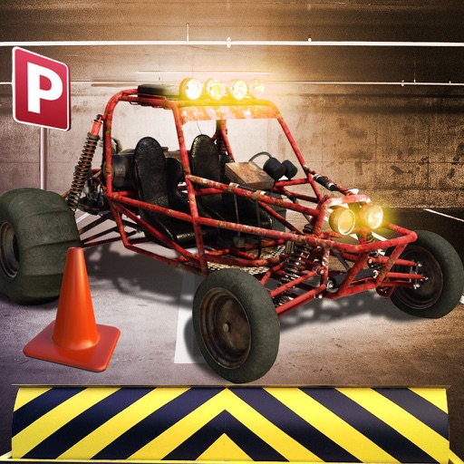 Multi Level Buggy 3D Parking Simulator - Monster Car Driving School Test Icon