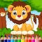 animal coloring book for kids