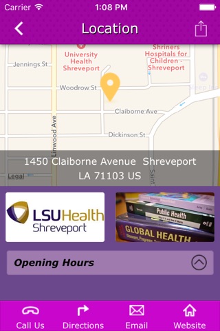 LSUHSC Shreveport Allied Heatlh screenshot 3