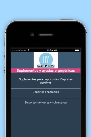 Nutrición para deportistas screenshot 2